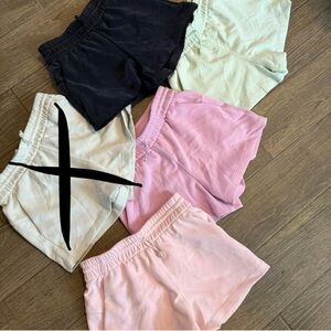 Lululemon softstreme shorts lot